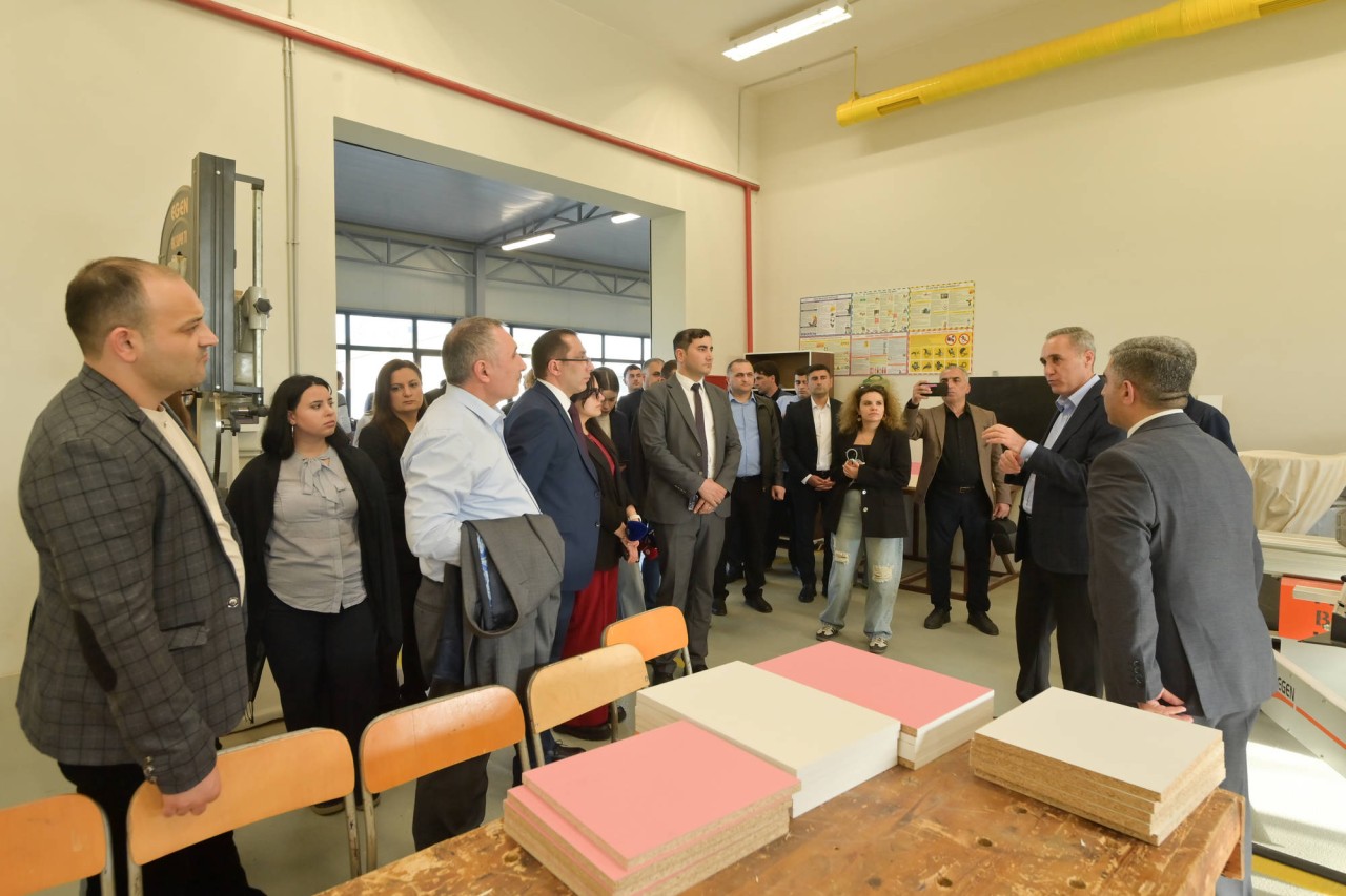 Cəlilabad Dövlət Peşə Təhsil Mərkəzinə infotur təşkil olundu - FOTOLAR