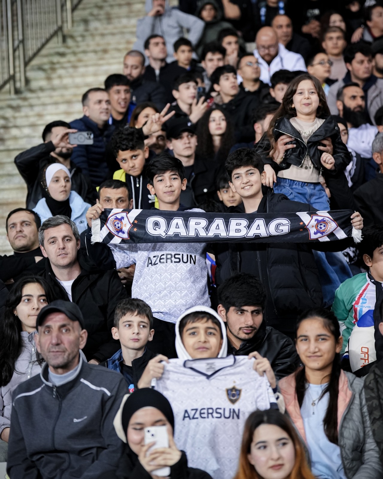 Bu dəfə "Qarabağ"ın azarkeşləri tarix yazdı - FOTOLAR
