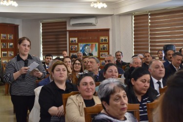 Yasamalın icra başçısı sakinlər üçün səyyar qəbul keçirdi - FOTOLAR