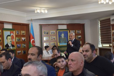 Yasamalın icra başçısı sakinlər üçün səyyar qəbul keçirdi - FOTOLAR