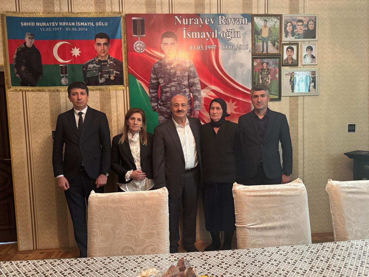 Asif Əsgərov şəhid məzarlarını ziyarət edib - FOTOLAR