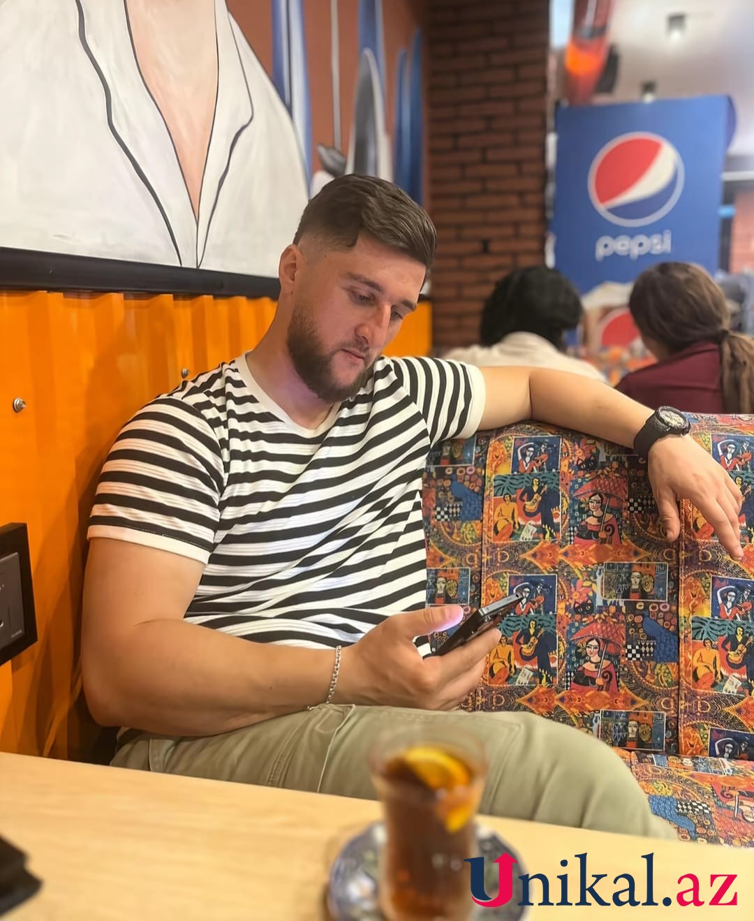 Qusarda selin apardığı Farikin FOTOSU