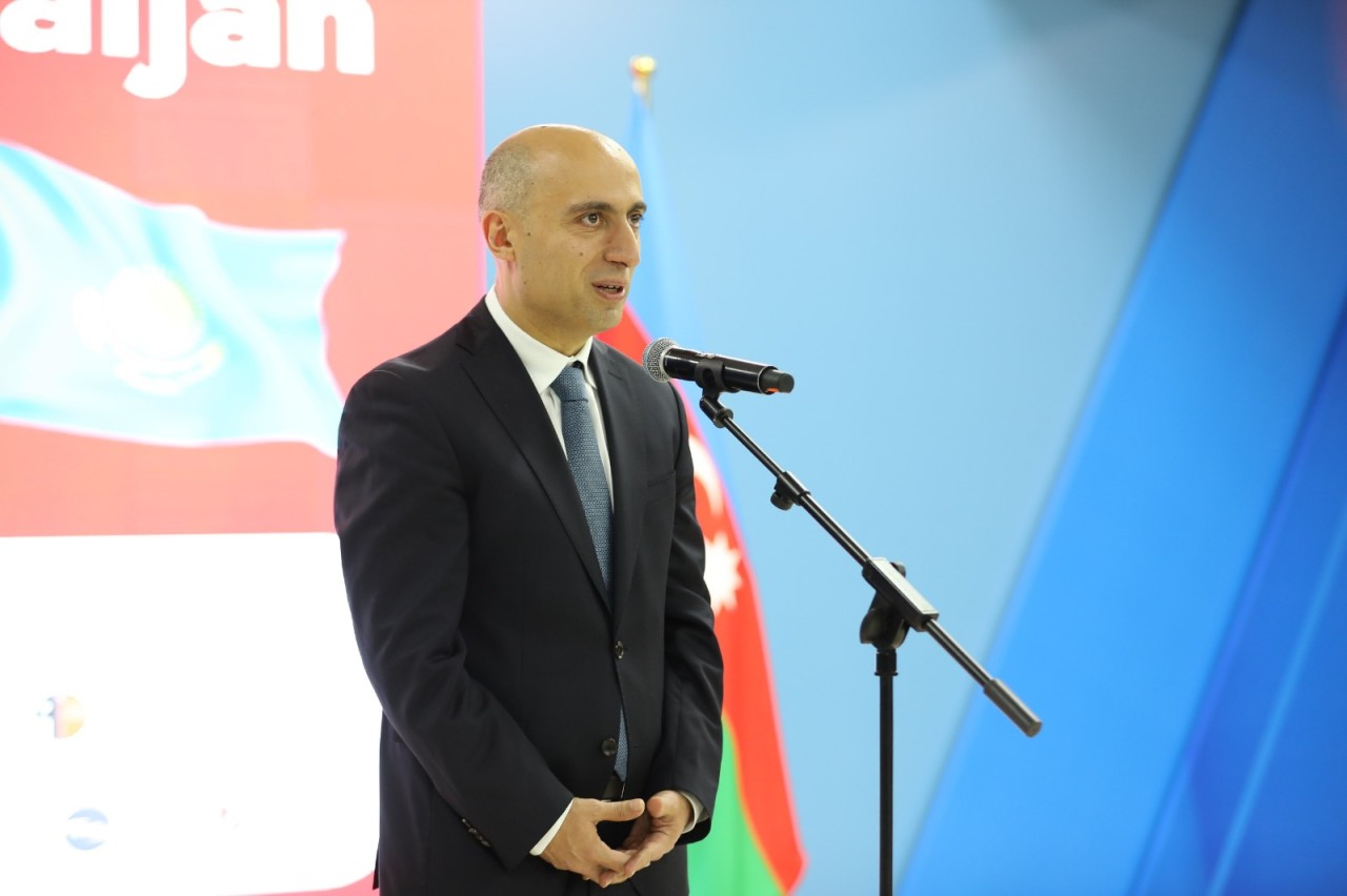 Qazaxıstanda “Study in Azerbaijan” təhsil sərgisinin açılışı baş tutub - FOTOLAR