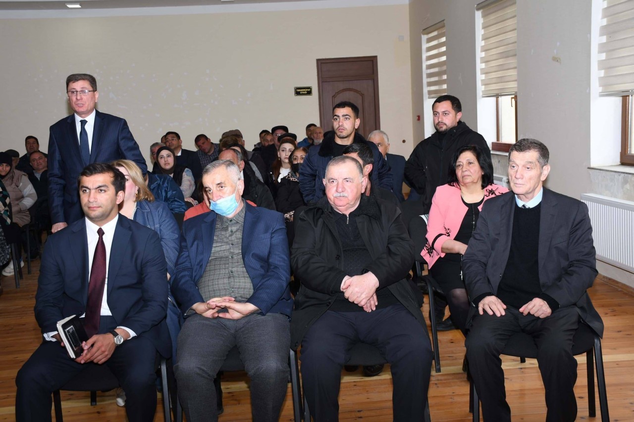 İcra başçısı Vaqif Həsənovun səyyar qəbul-görüşü keçirildi - FOTOLAR