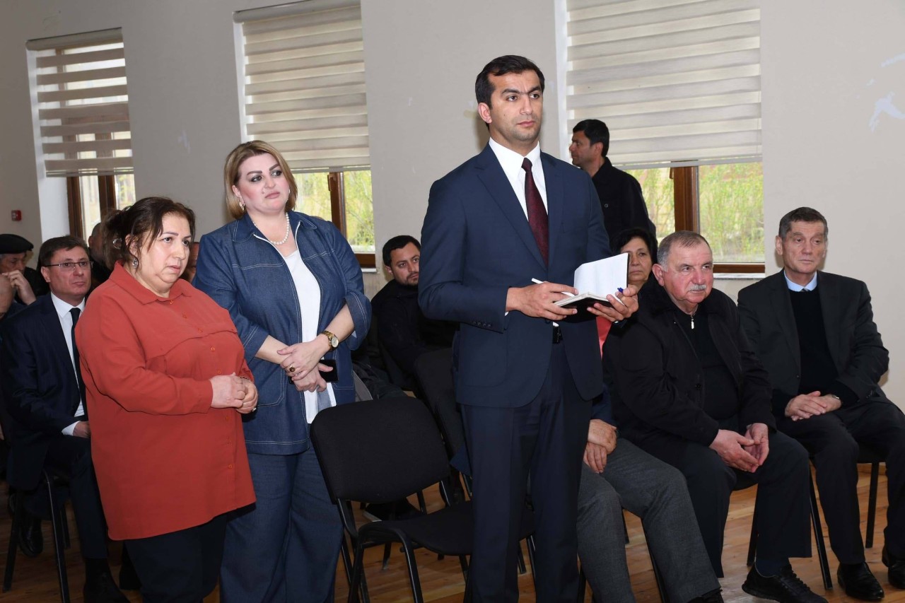 İcra başçısı Vaqif Həsənovun səyyar qəbul-görüşü keçirildi - FOTOLAR