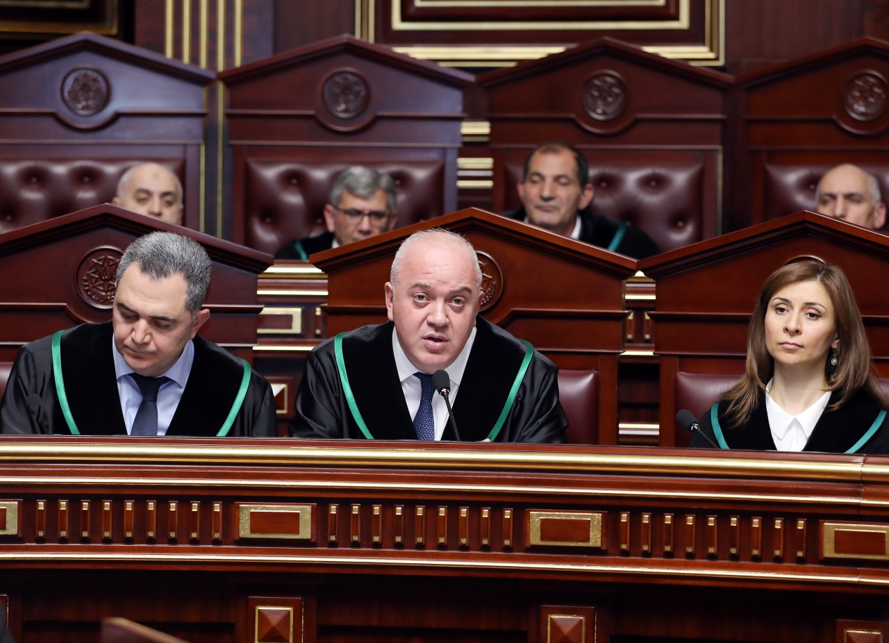 Ali Məhkəmə Plenumunun növbəti iclası keçirildi - FOTOLAR