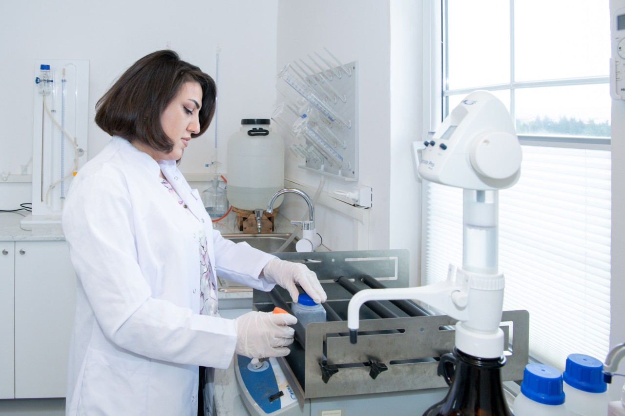 BMU-nun rektoru laboratoriyanın açılışında iştirak edib - FOTOLAR