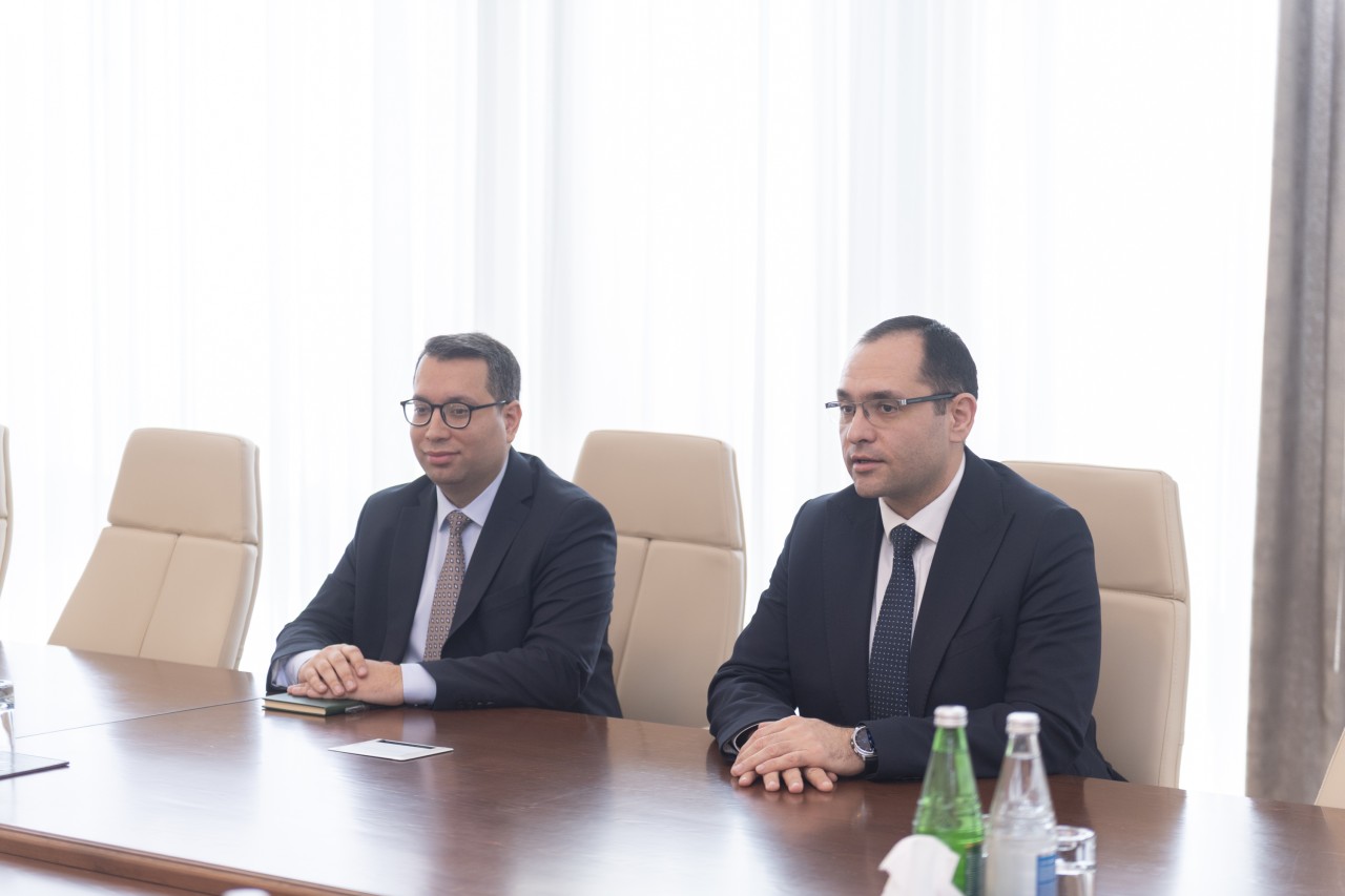 Nazir “Yüksəliş” müsabiqəsinin qalibləri ilə görüşdü - FOTOLAR