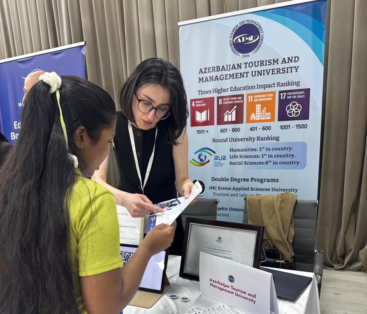 ATMU “Study in Azerbaijan” sərgisində təmsil olunur - FOTOLAR