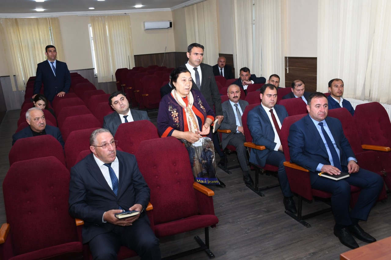 Ağdam RİH-də vətəndaşların növbəti qəbulu keçirilib - FOTOLAR