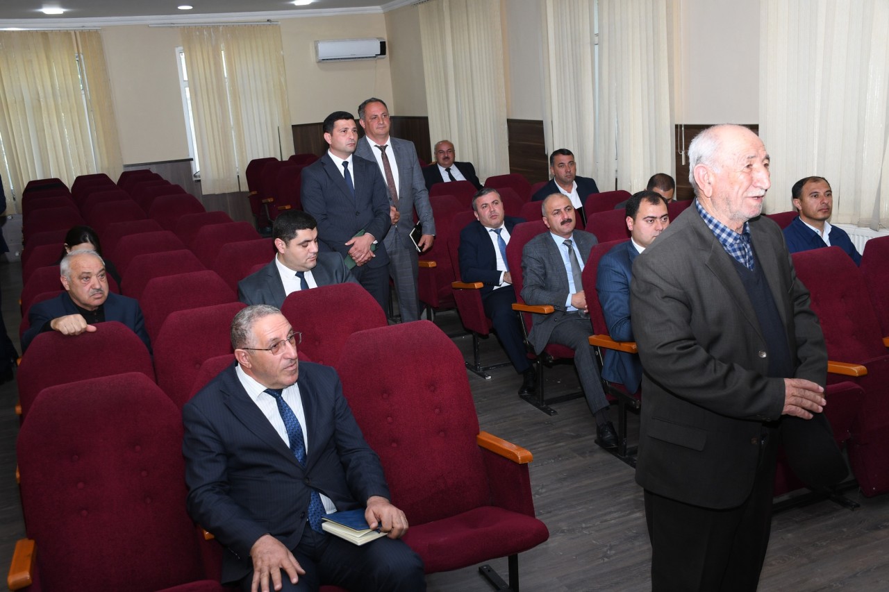 Ağdam RİH-də vətəndaşların növbəti qəbulu keçirilib - FOTOLAR