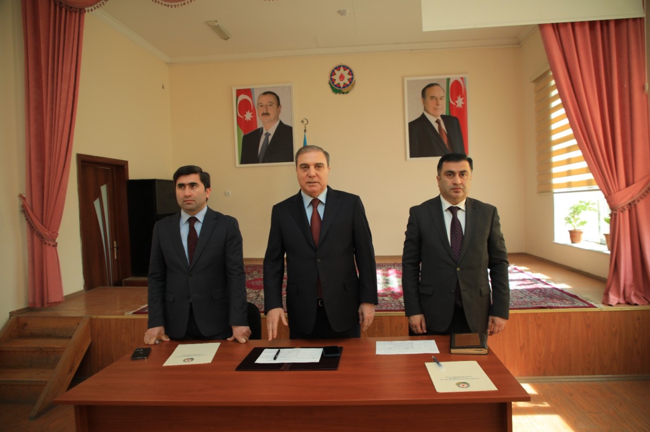 Niyazi Bayramov vətəndaş qəbulu keçirdi - FOTOLAR