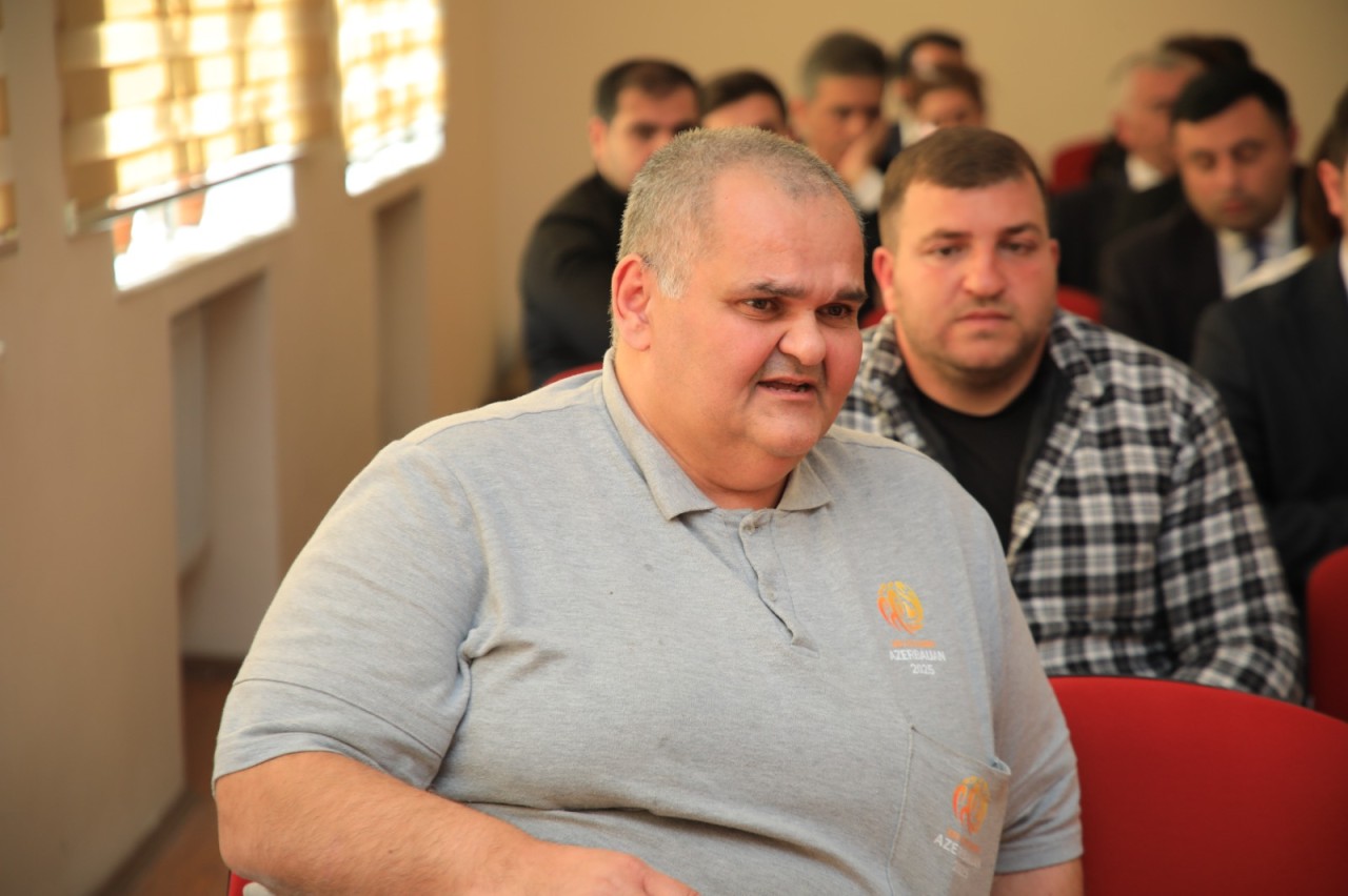 Niyazi Bayramov vətəndaş qəbulu keçirdi - FOTOLAR