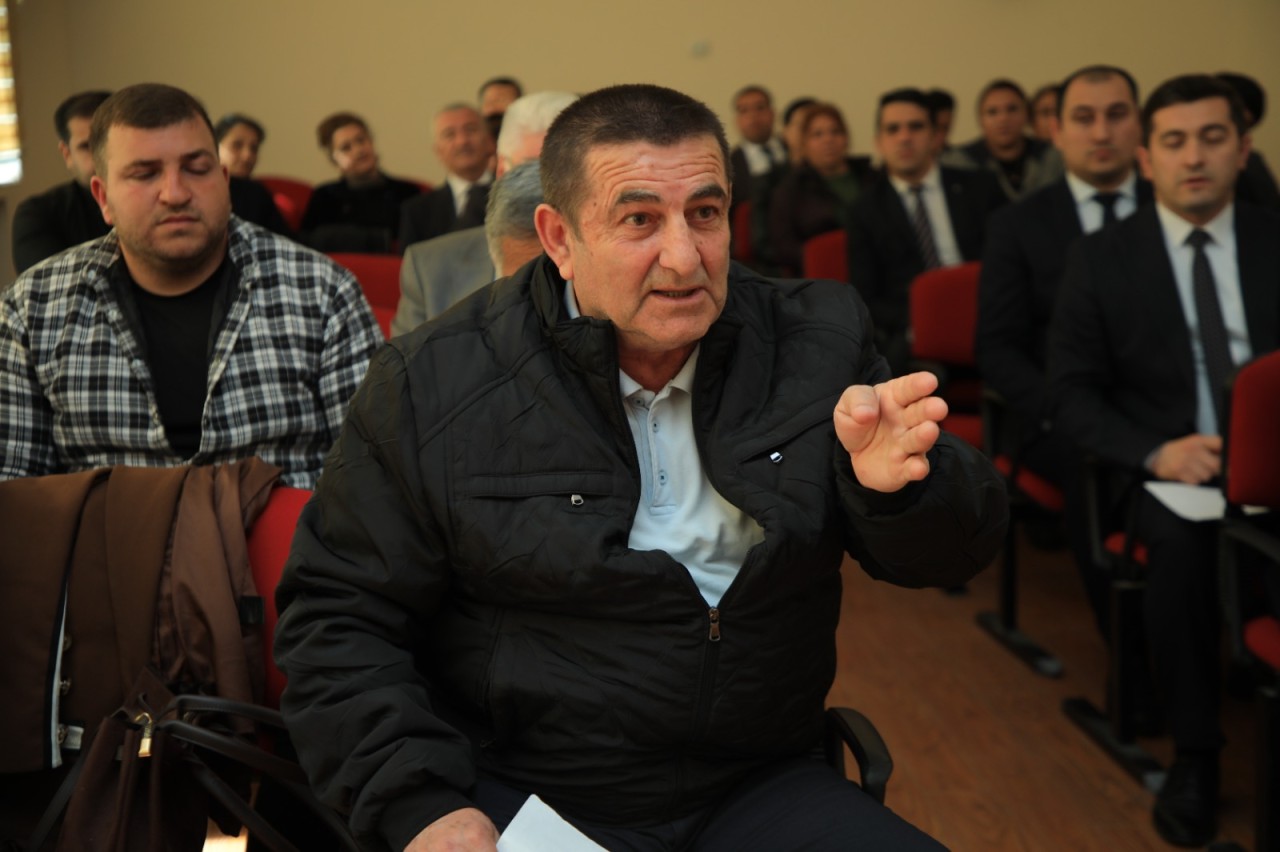 Niyazi Bayramov vətəndaş qəbulu keçirdi - FOTOLAR