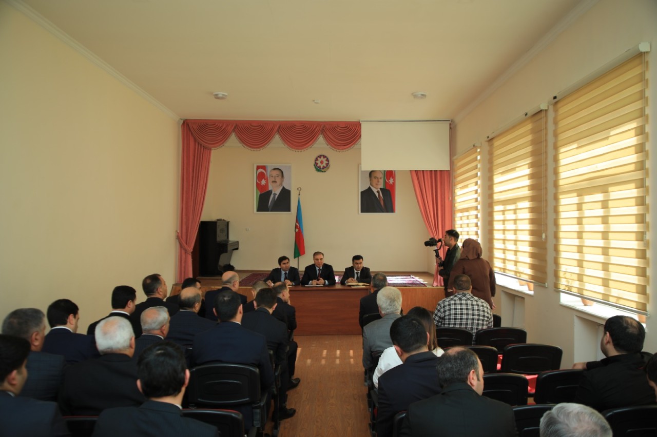 Niyazi Bayramov vətəndaş qəbulu keçirdi - FOTOLAR