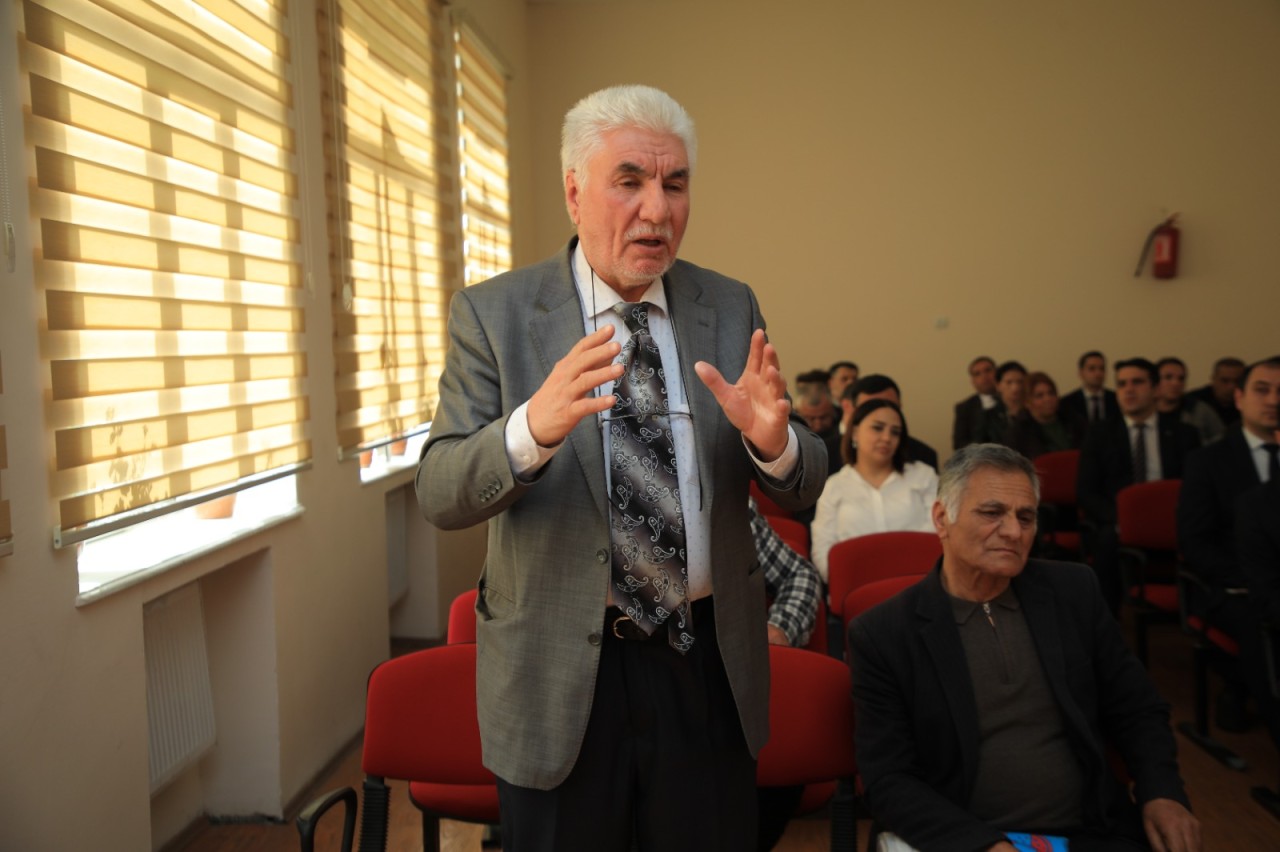 Niyazi Bayramov vətəndaş qəbulu keçirdi - FOTOLAR