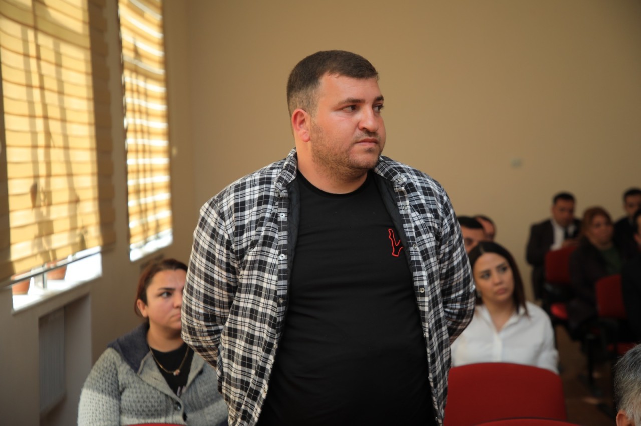 Niyazi Bayramov vətəndaş qəbulu keçirdi - FOTOLAR