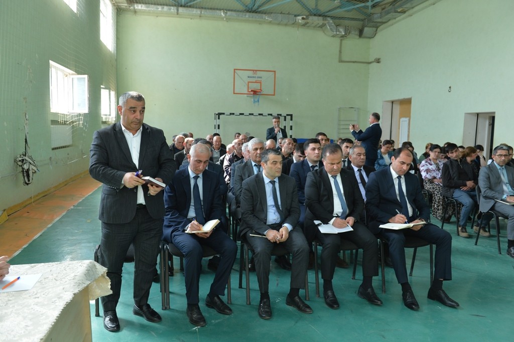 Taleh Qaraşov səyyar qəbul keçirdi - FOTOLAR