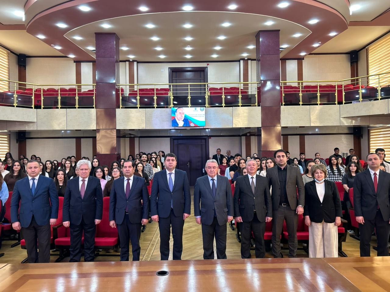 YAP Yasamal rayon təşkilatı BDU-da tədbir keçirdi - FOTOLAR