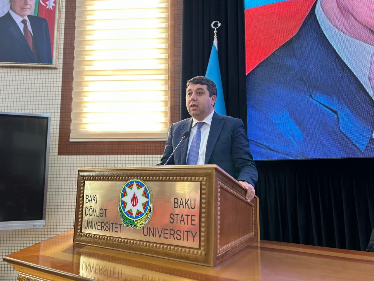 YAP Yasamal rayon təşkilatı BDU-da tədbir keçirdi - FOTOLAR