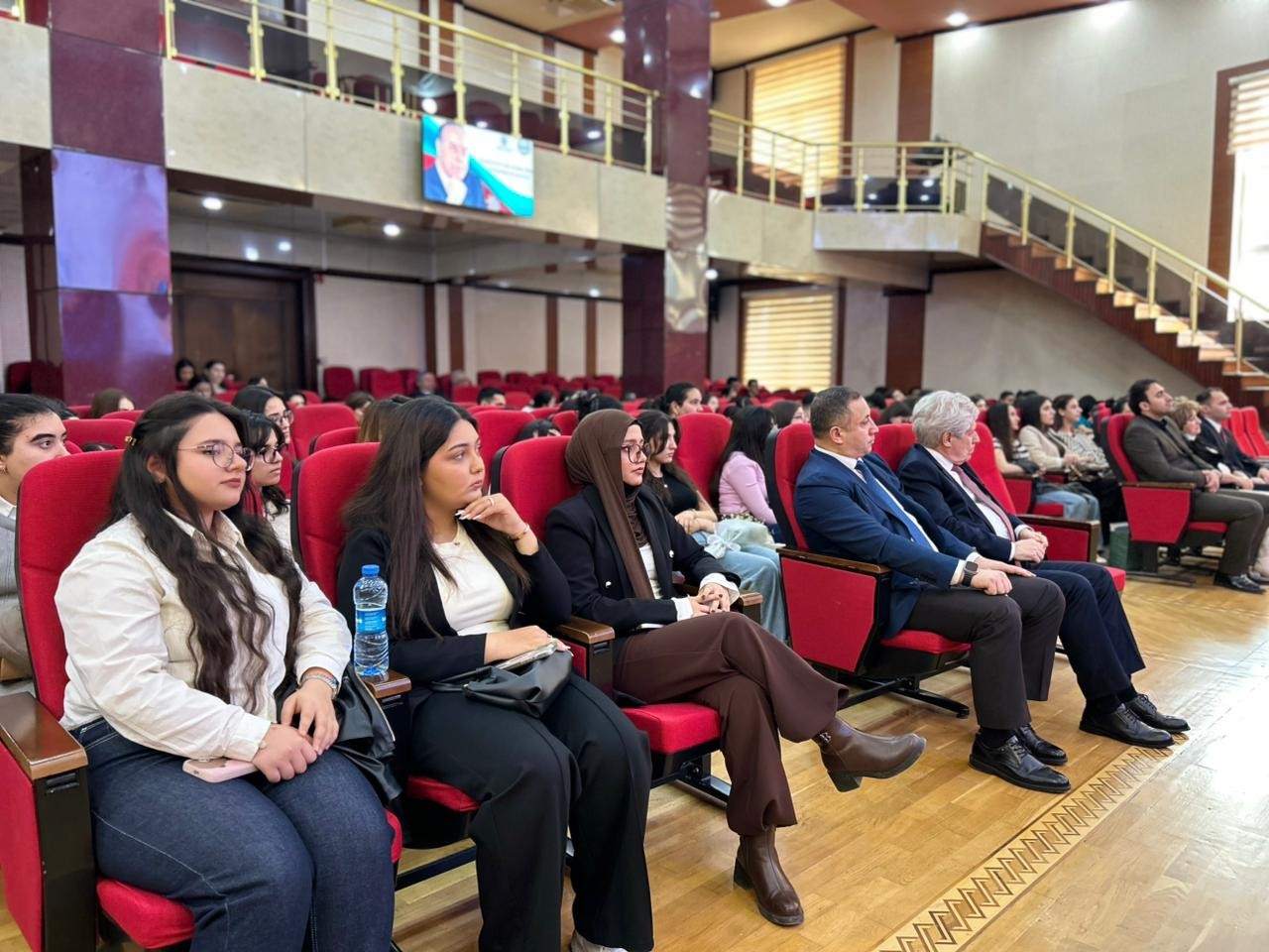 YAP Yasamal rayon təşkilatı BDU-da tədbir keçirdi - FOTOLAR