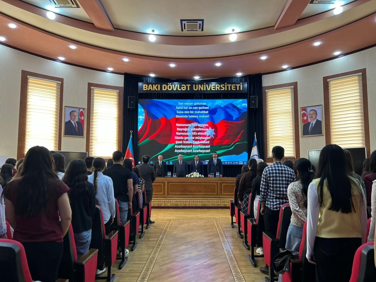 YAP Yasamal rayon təşkilatı BDU-da tədbir keçirdi - FOTOLAR