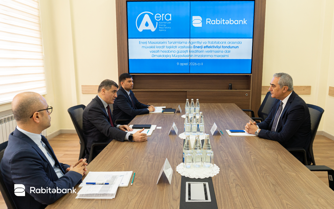 “Rabitəbank” bu agentliklə əməkdaşlıq müqaviləsi imzaladı - FOTOLAR