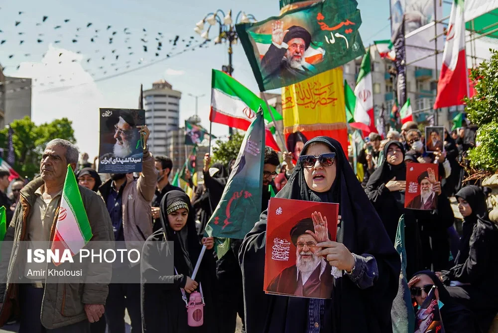 Xameneinin 40 mərasimi keçirilir - FOTOLAR (VİDEO)