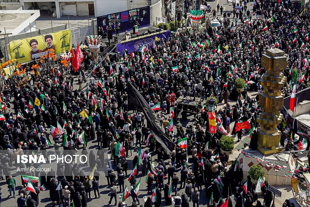 Xameneinin 40 mərasimi keçirilir - FOTOLAR (VİDEO)