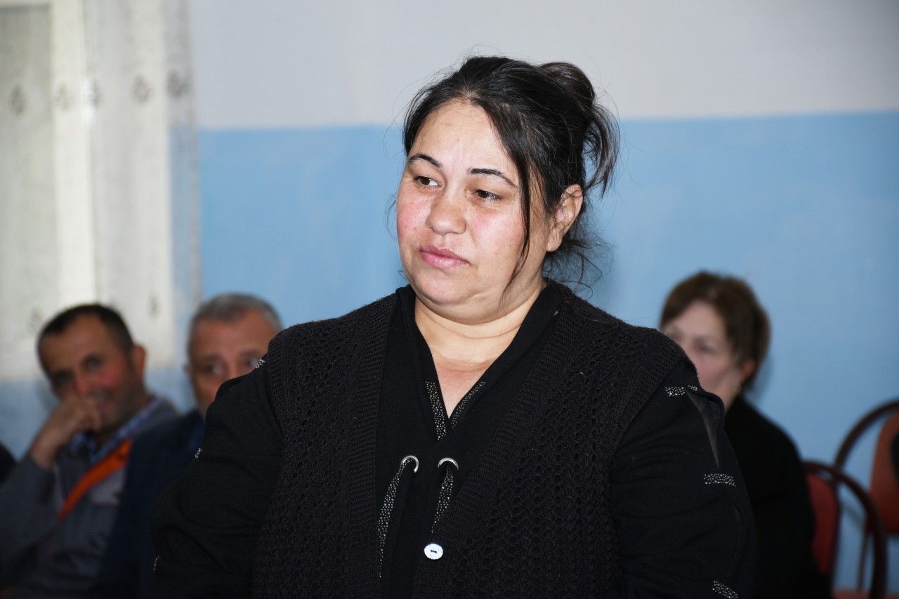 Vaqif Həsənov Bənövşələr qəsəbəsində səyyar qəbul keçirdi - FOTOLAR