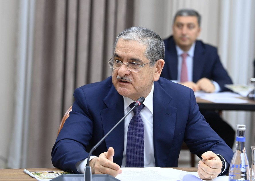 Baş nazir məmurlara tapşırıqlar verdi - FOTOLAR