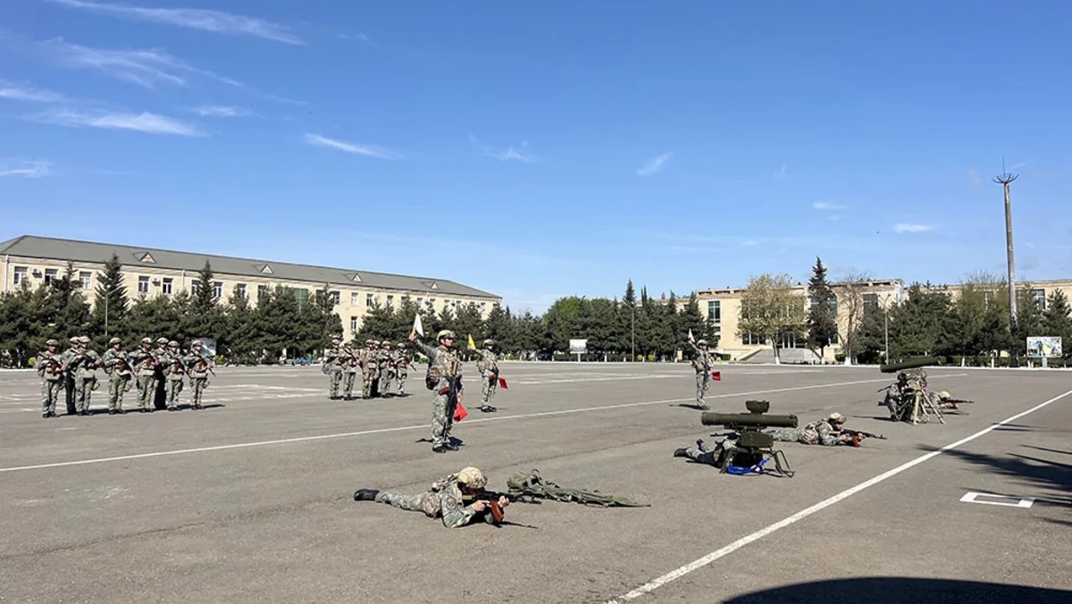 XTQ-nin döyüş hazırlığı yoxlanıldı - FOTOLAR