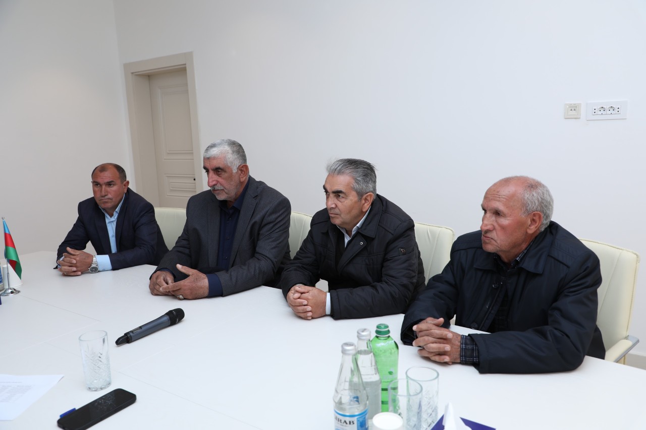 "Azəriqaz" İB-nin baş direktoru Laçında vətəndaş qəbulu keçirib - FOTOLAR