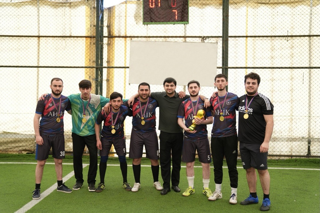 Akademiyadaxili qruplararası futbol turnirinin final mərhələsi oldu - FOTOLAR