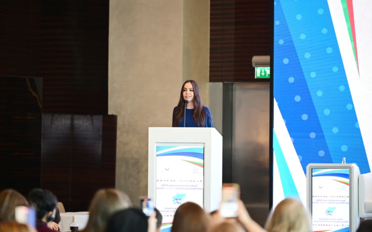 "Azərbaycanda qadınlara hörmət mədəniyyətin və ənənələrin ayrılmaz hissəsidir" -Leyla Əliyeva