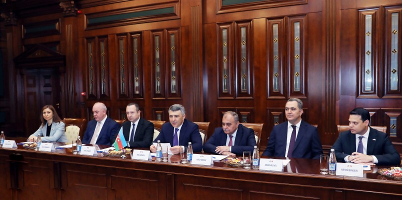 İnam Kərimov Türkiyə Ali Məhkəməsinin nümayəndə heyəti ilə görüşdü - FOTOLAR