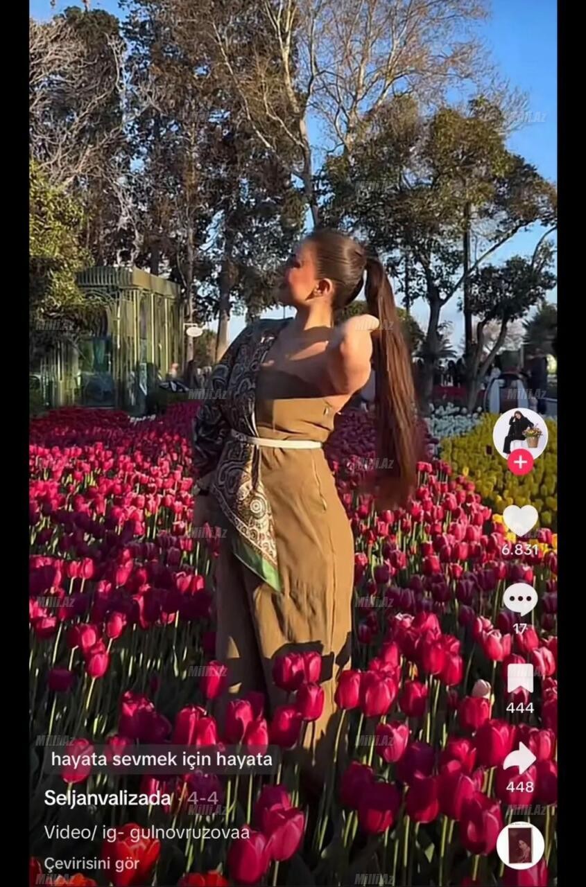 Bulvarda gülləri əzənlər məşhur bloqerlər imiş - Adları (FOTOLAR)