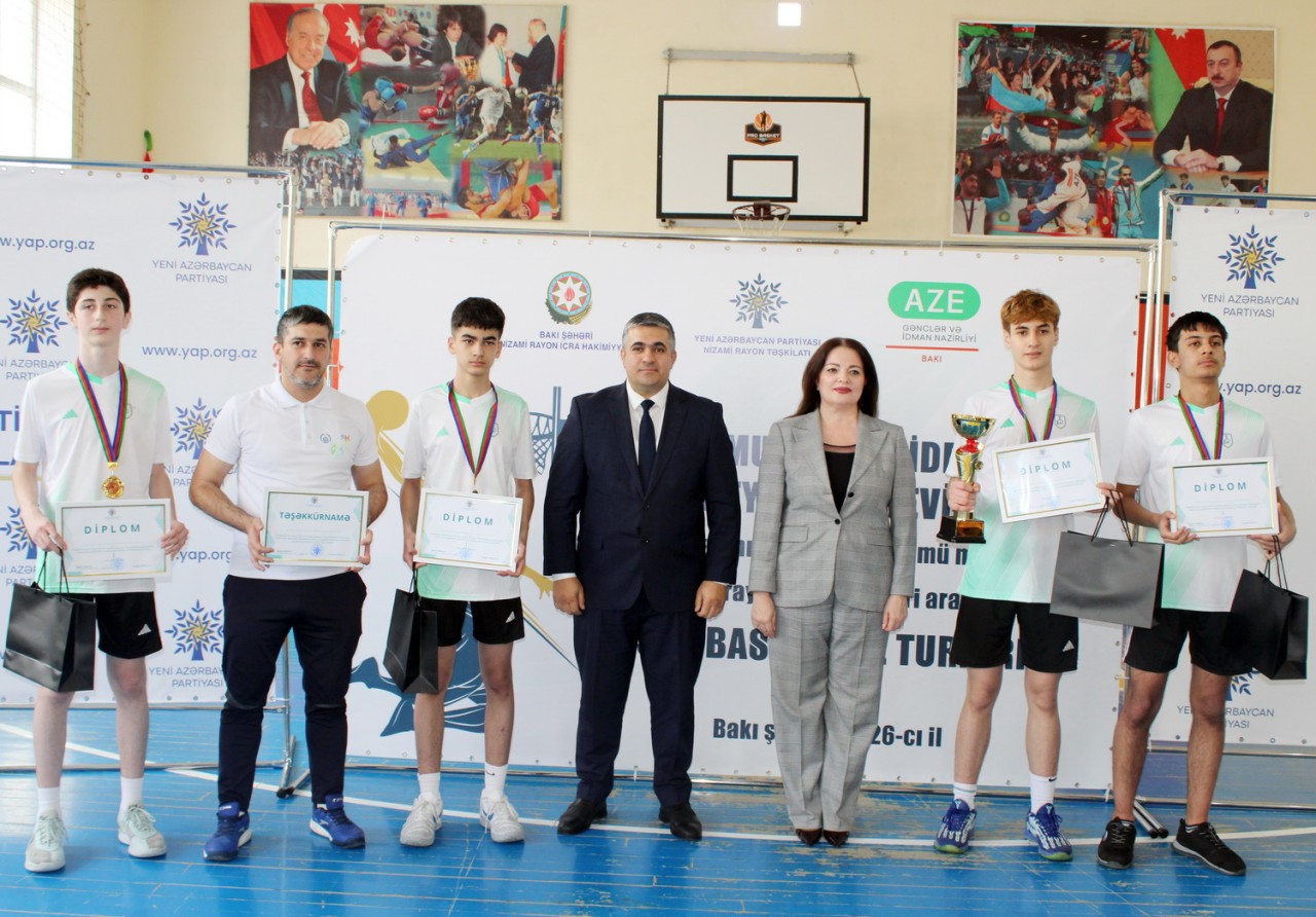YAP Nizami rayon təşkilatı turnir keçirdi - FOTOLAR