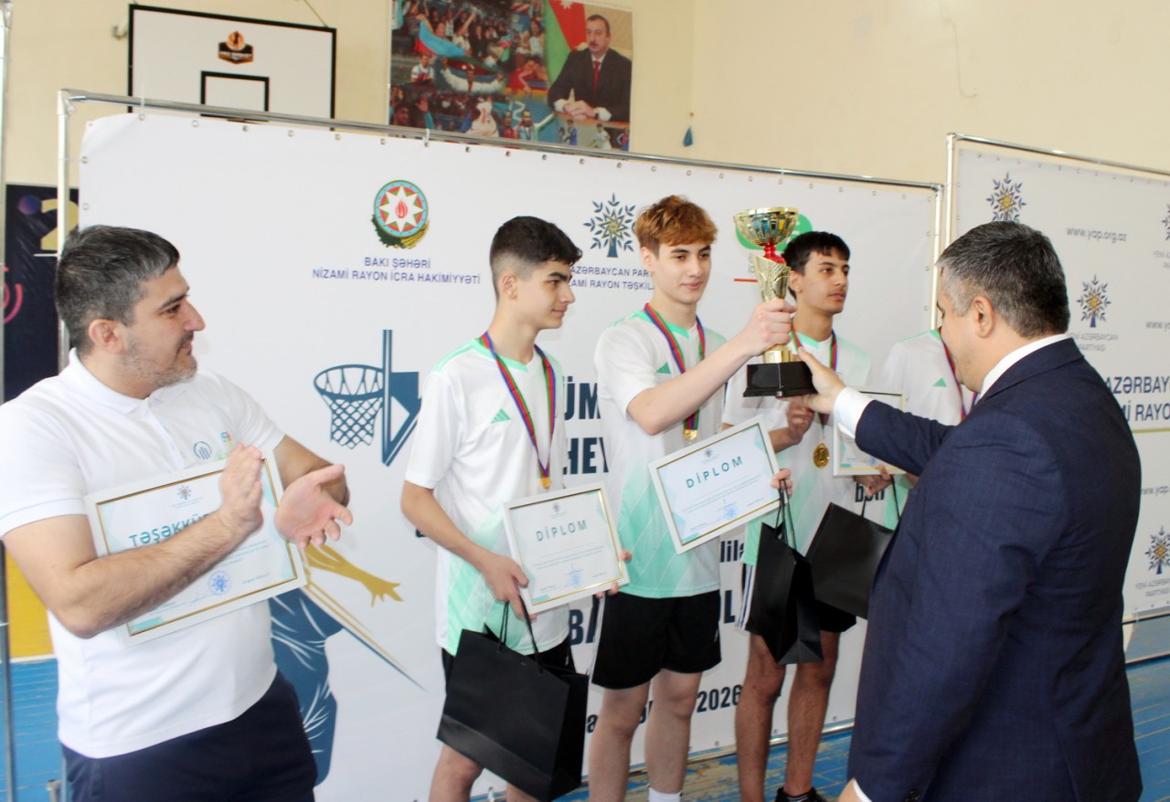 YAP Nizami rayon təşkilatı turnir keçirdi - FOTOLAR