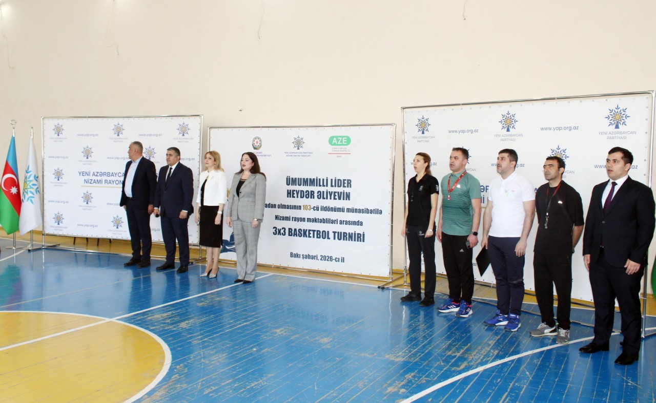 YAP Nizami rayon təşkilatı turnir keçirdi - FOTOLAR