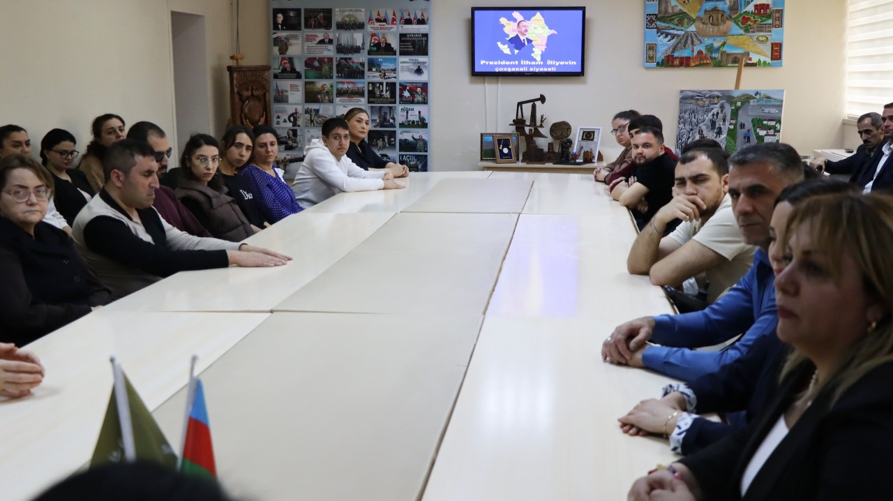 YAP Sabunçu rayon təşkilatı tədbir keçirdi - FOTOLAR