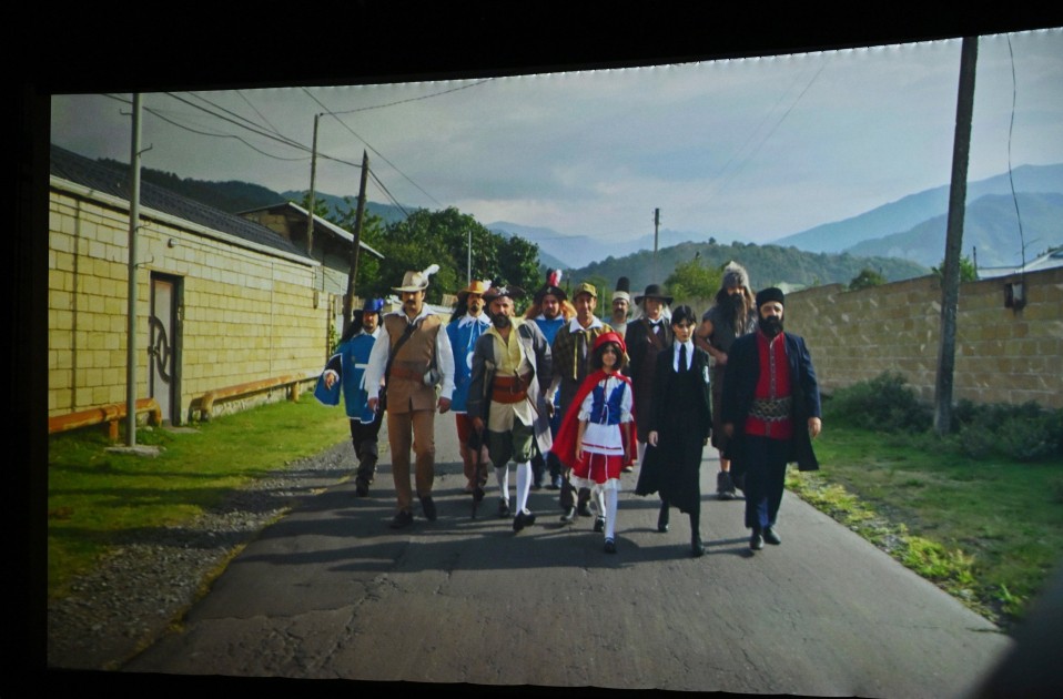 Leyla və Alena Əliyevalar film təqdimatında - FOTOLAR