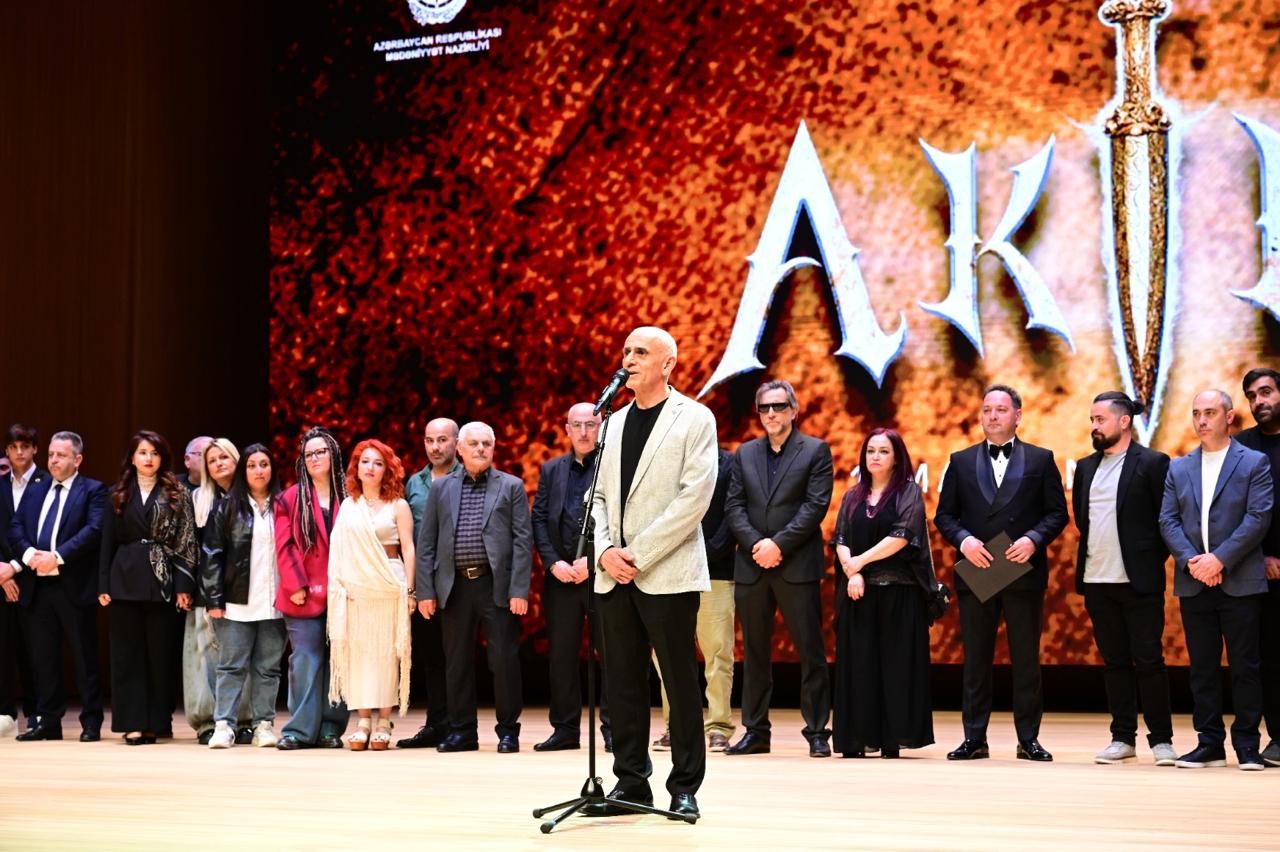 Nazir Adil Kərimli və Anar Ələkbərov “Akinak” filminin premyerasında - FOTOLAR