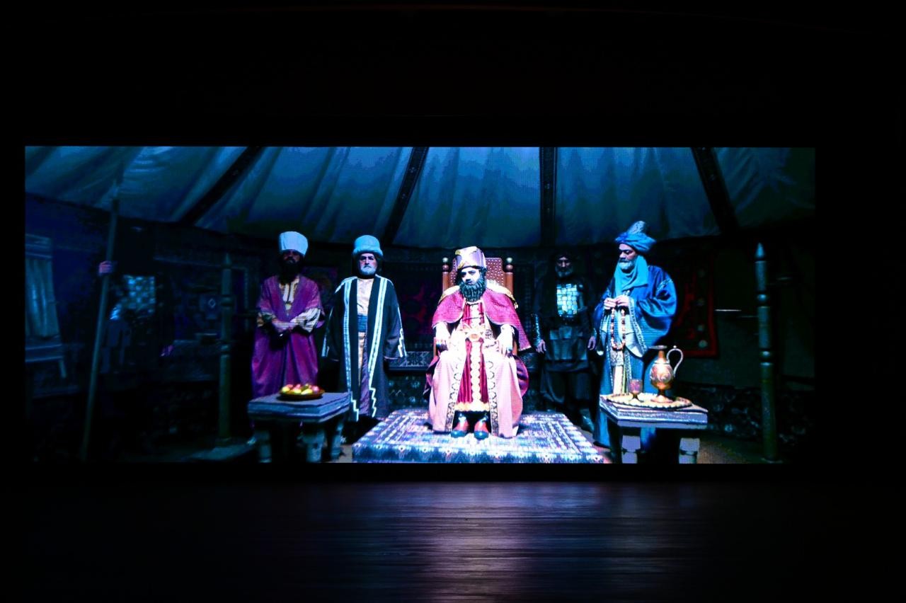 Nazir Adil Kərimli və Anar Ələkbərov “Akinak” filminin premyerasında - FOTOLAR