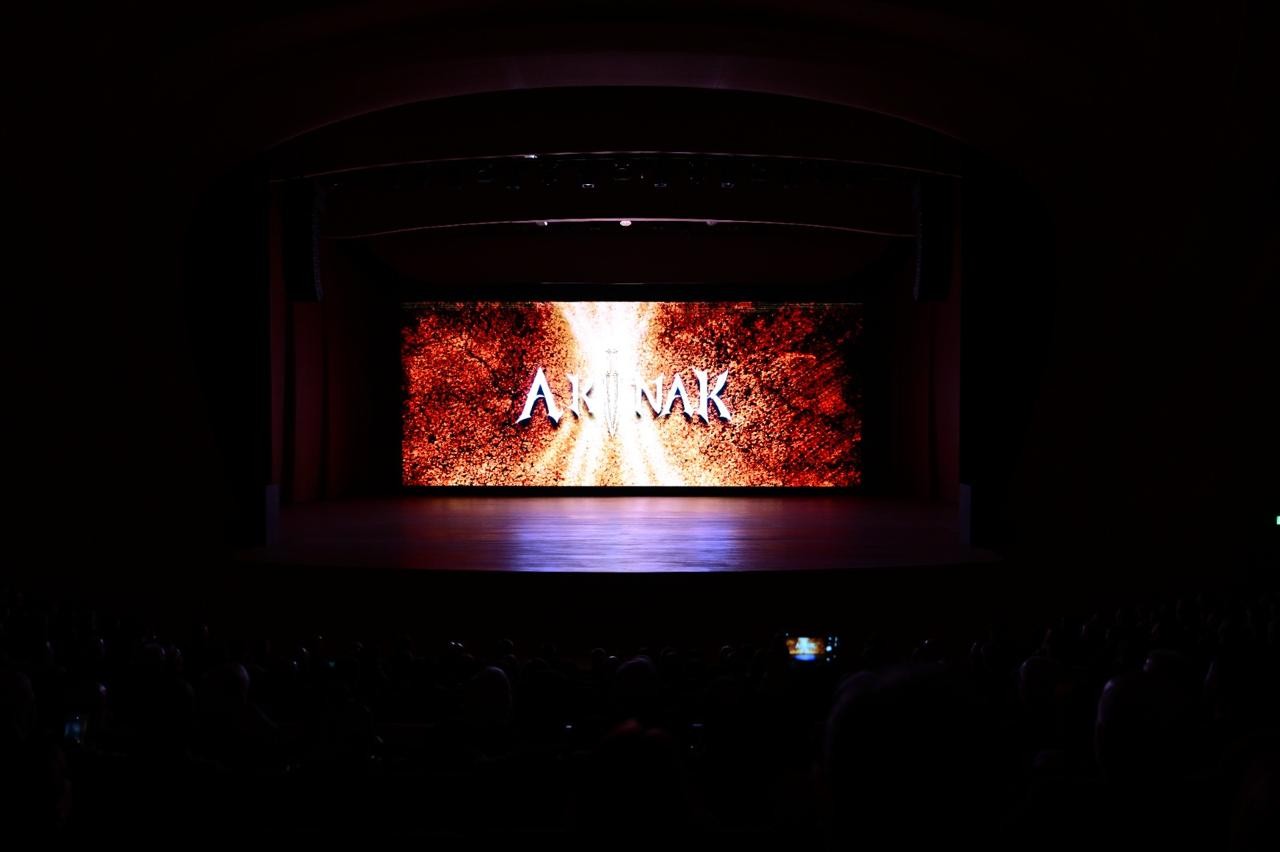 Nazir Adil Kərimli və Anar Ələkbərov “Akinak” filminin premyerasında - FOTOLAR