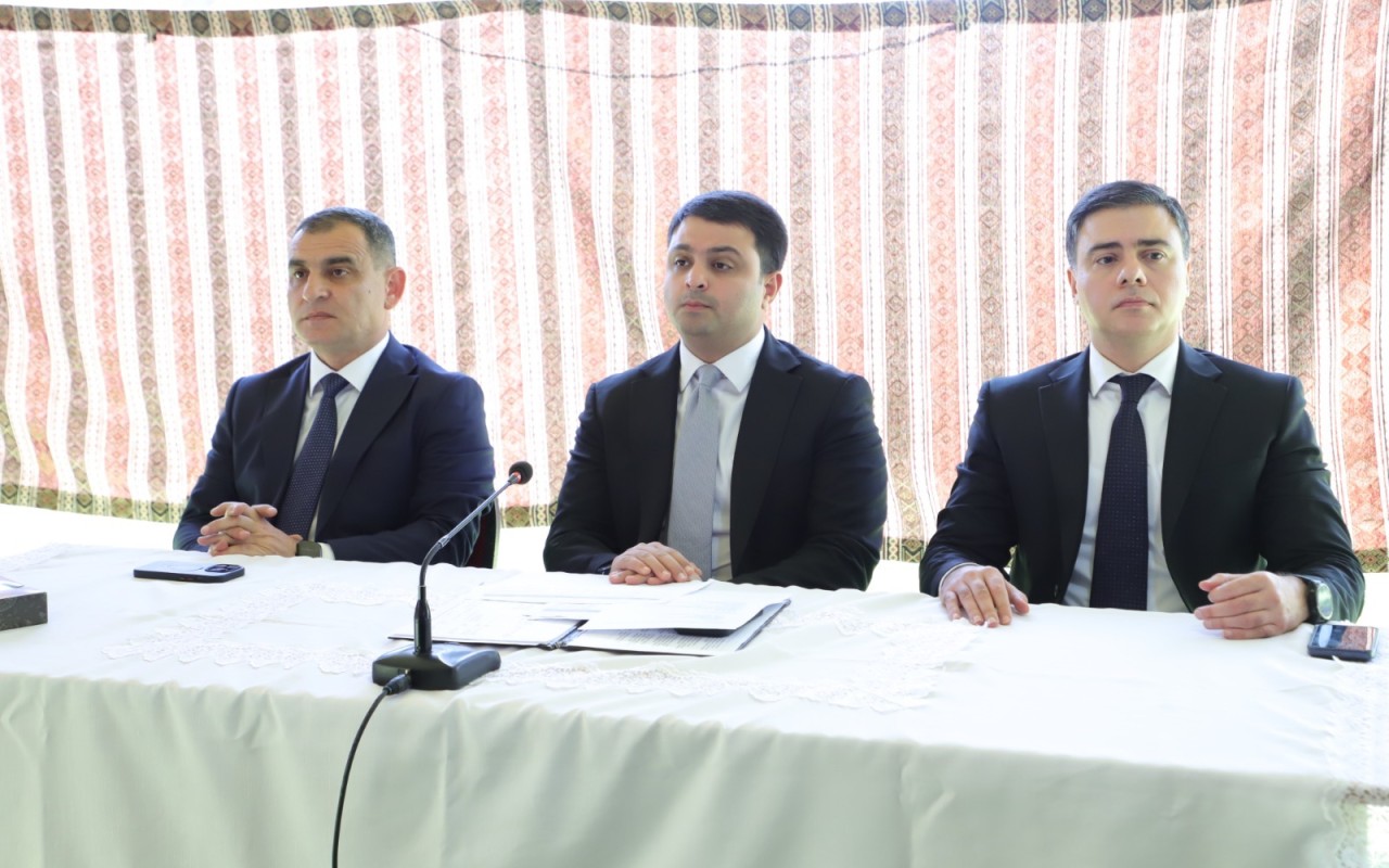 Neftçalanın icra başçısı səyyar görüş keçirib -FOTOLAR