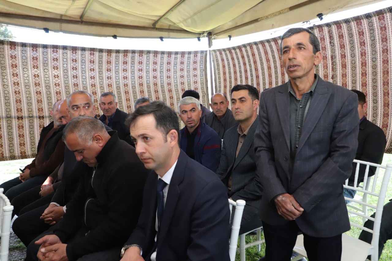 Neftçalanın icra başçısı səyyar görüş keçirib - FOTOLAR