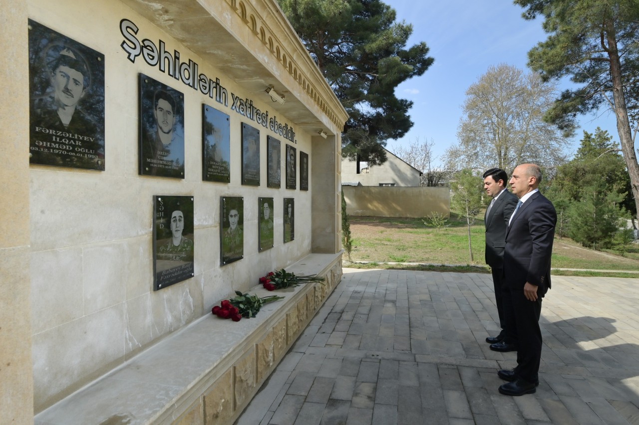 Emin Əmrullayev Xaçmazda tədris prosesi ilə tanış oldu - FOTOLAR