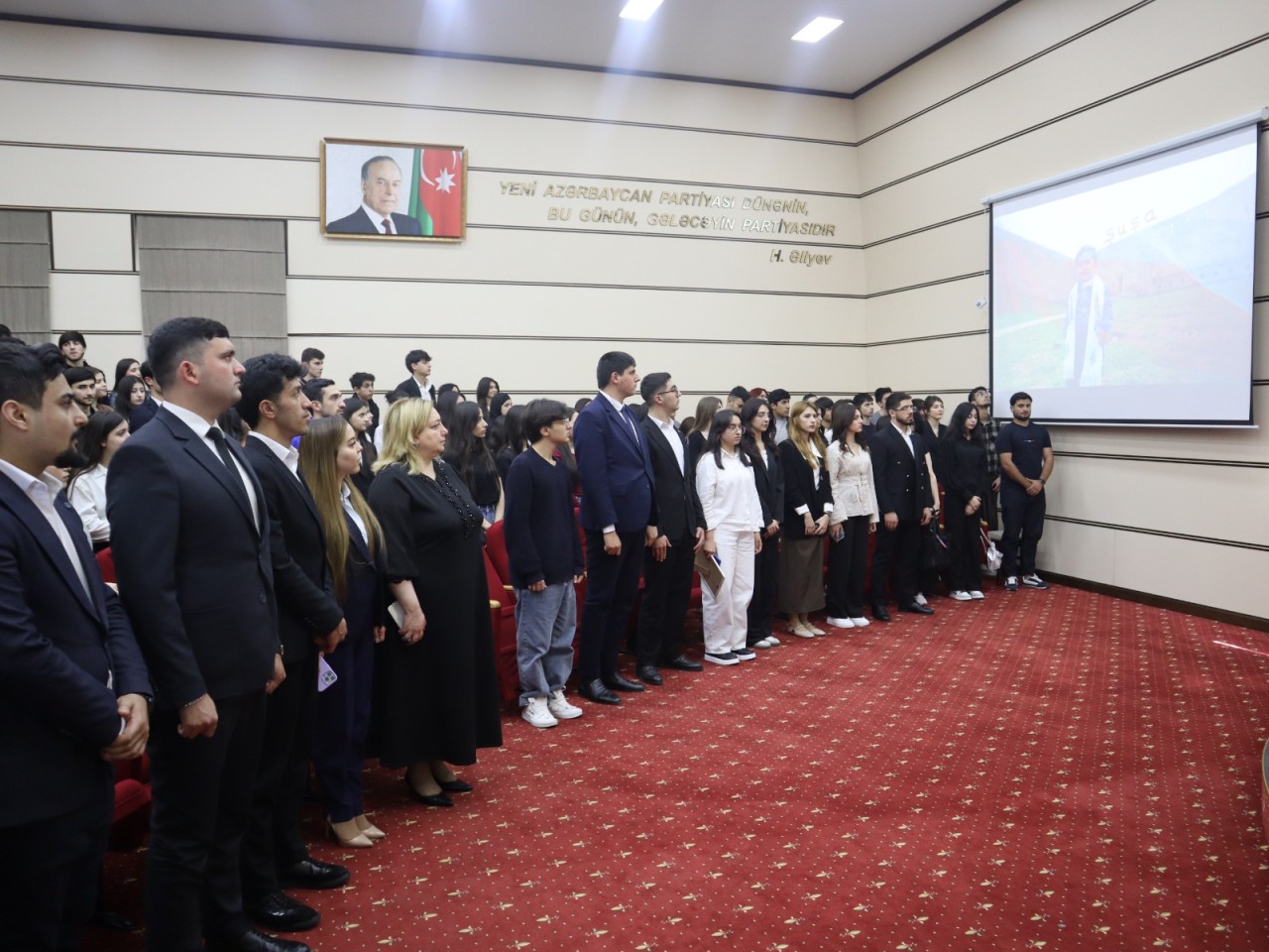 YAP Yasamal rayon təşkilatı tədbir keçirdi - FOTOLAR