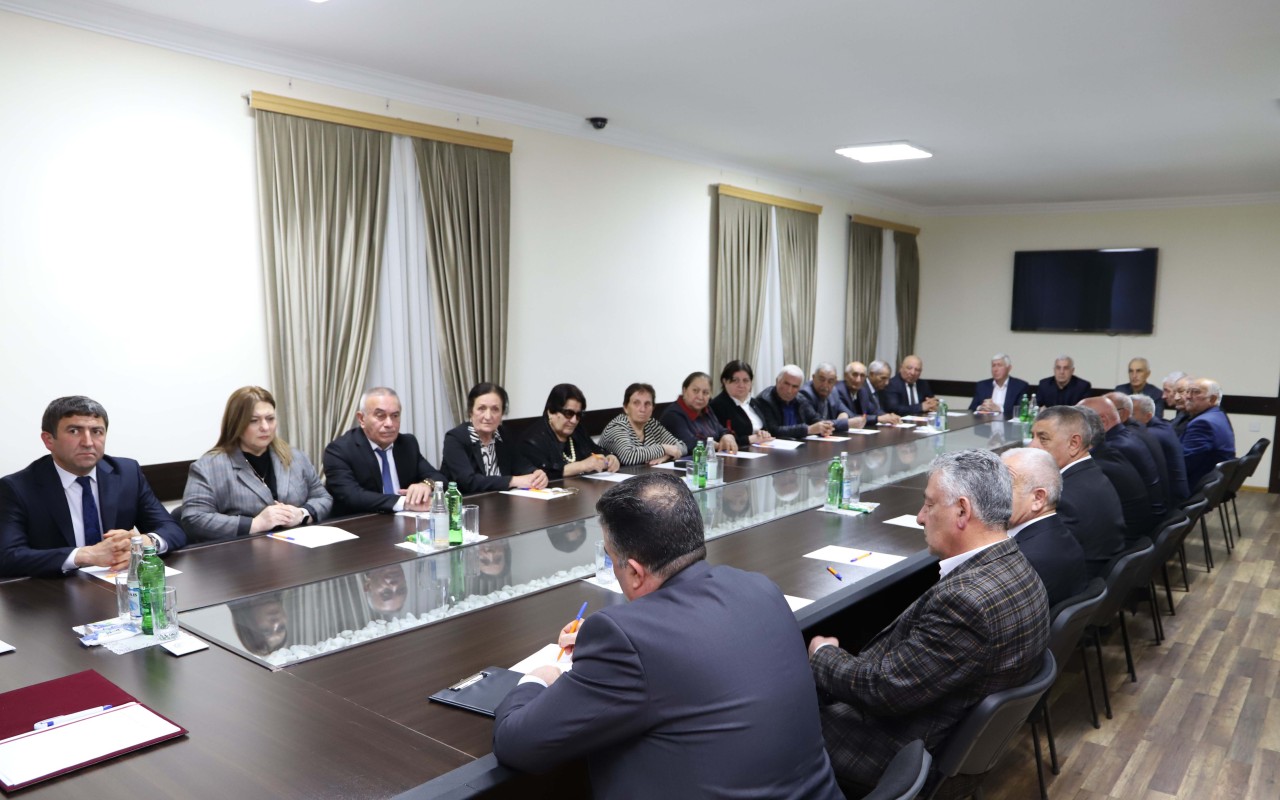 Ağstafa Rayon Ağsaqqallar Şurasına yeni sədr seçildi - FOTOLAR